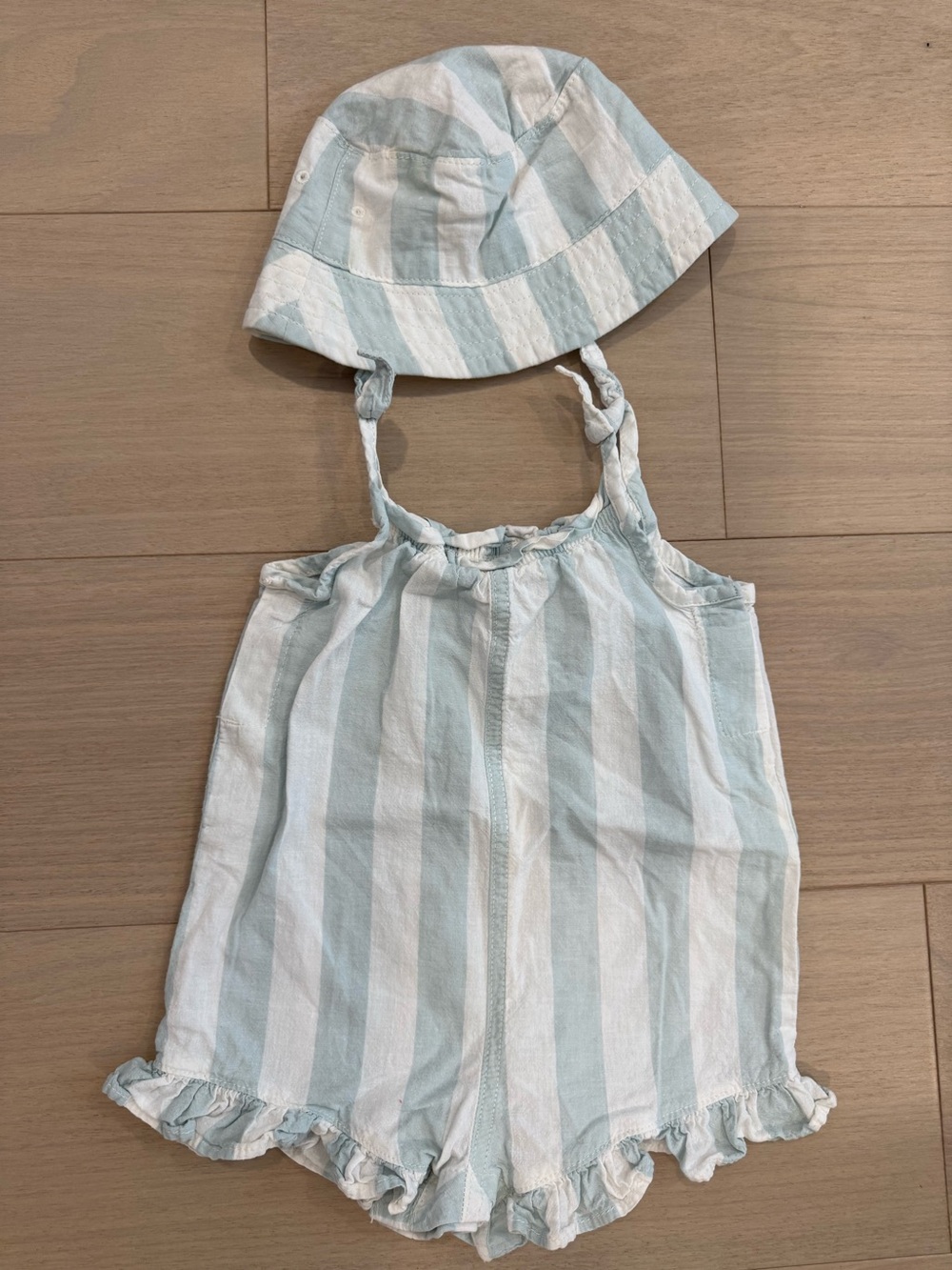 Little Co. by Lauren Conrad Striped Baby Romper Set
